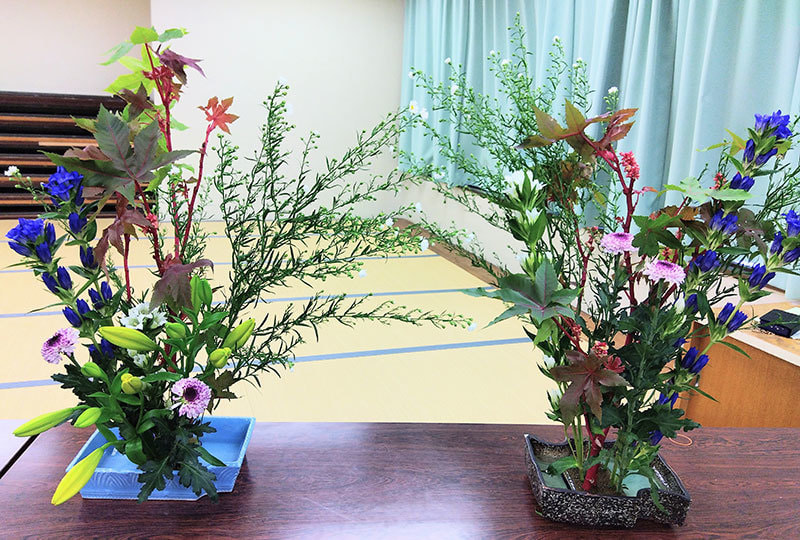 個性を感じられる生け花の写真です